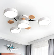 Variant image for Modern Ceiling Lamp | LED Flush Mount Light | Stylish Ceiling Fixture | Energy-Efficient Ceiling Lights | Contemporary Home Lighting - Zardee-7