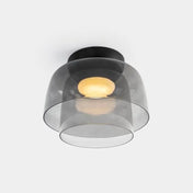Variant image for Medieval Glass Ceiling Lamp | Flush Mount Ceiling Light | Stylish Dining Room Light Fixture | Modern Ceiling Lights | Elegant Glass Pendant Lights - Zardee-15