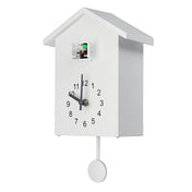 Variant image for Classic Cuckoo Clock with Playful Sound – Timeless Design in Blue, White, and Green for Nostalgic Home Decor-2