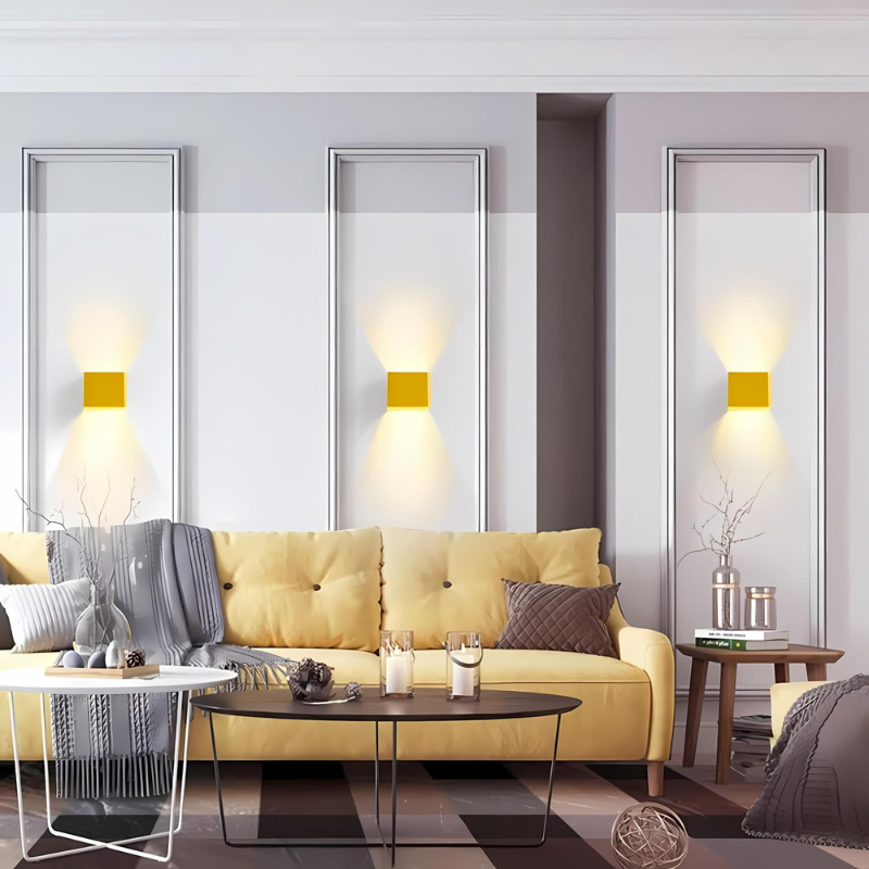 Kwadratowa nowoczesna lampa