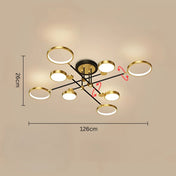 Variant image for Modern Ceiling Lamp | Elegant Flush Mount Ceiling Light | LED Ceiling Lights | Stylish Ceiling Light Fixture | Energy-Efficient Lighting - Zardee-5