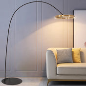 Modern Floor Lamp | Floor Lamps for Living Room | Standing Lamp for Bedroom | Elegant LED Light Fixture | Contemporary Lighting - Zardee-2