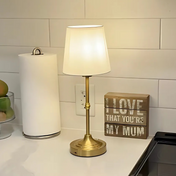 Table Lamp Modern | Bedside Table Lamps | Adjustable Desk Light | Stylish Living Room Fixture | Energy-Efficient Lighting - Zardee 4