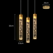 Variant image for Glass Pendant Light | Modern Kitchen Pendant Lighting | Elegant Hanging Lamp | Warm White Glow Fixture | Stylish Hanging Lights - Zardee-3