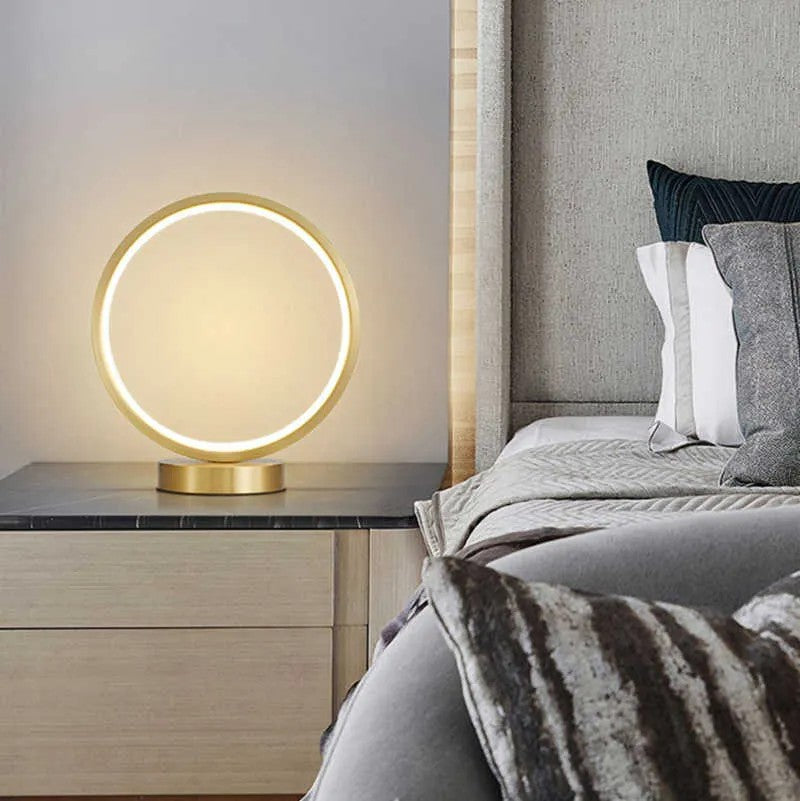 Okrąła Nowoczesna Lampa