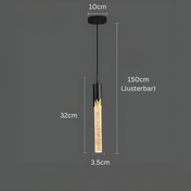 Variant image for Glass Pendant Light | Modern Kitchen Pendant Lighting | Elegant Hanging Lamp | Warm White Glow Fixture | Stylish Hanging Lights - Zardee-4