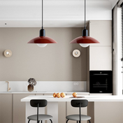 Bauhaus Pendant Light Modern | Colorful Glass Pendant Lighting | Adjustable Hanging Lights | Unique Kitchen Fixture | Small Space Lighting - Zardee-6