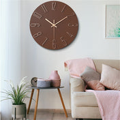 Cichy Zegar Ścienny (30 cm średnicy)