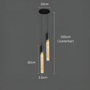 Variant image for Glass Pendant Light | Modern Kitchen Pendant Lighting | Elegant Hanging Lamp | Warm White Glow Fixture | Stylish Hanging Lights - Zardee-5