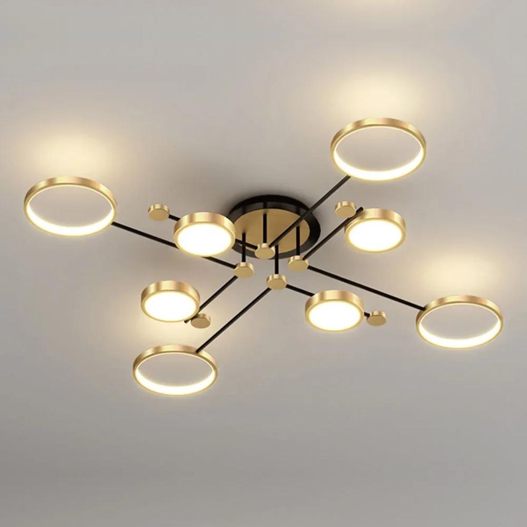 Modern Ceiling Lamp | Elegant Flush Mount Ceiling Light | LED Ceiling Lights | Stylish Ceiling Light Fixture | Energy-Efficient Lighting - Zardee 6