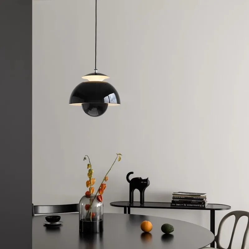 Nordic Pendant Light | Modern Kitchen Pendant Lighting | Glass Hanging Lights | Energy-Efficient Fixture | Scandinavian Design Lamp - Zardee-5