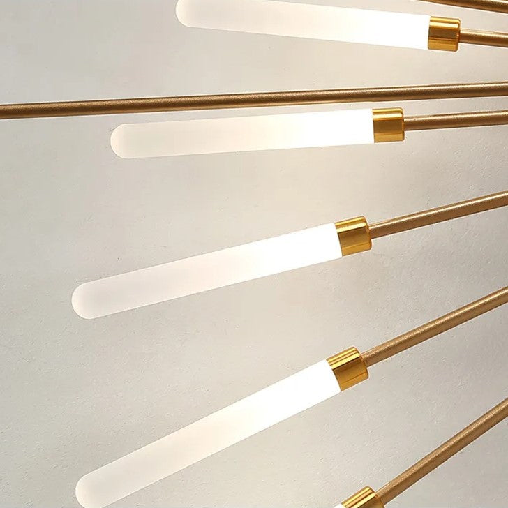 Modern Ceiling Lamp | LED Ceiling Light Fixture | Minimalist Ceiling Lights | Stylish Living Room Lighting | Nordic Chandelier - Zardee-5