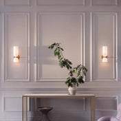 Double Head Wall Light | Modern Glass Sconce | Energy-Efficient Wall Lamp | Stylish Lighting Fixture | Contemporary Home Decor - Zardee 5