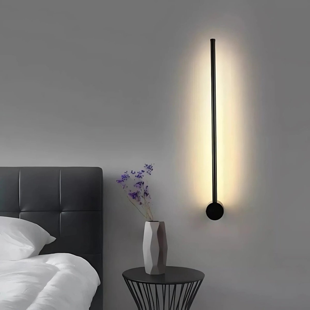 Modern LED Wall Lamp | Dimmable Wall Sconce Lighting | Slim Design Wall Light | Adjustable Brightness Wall Lights Indoor | Minimalist Wall Sconces - Zardee 1