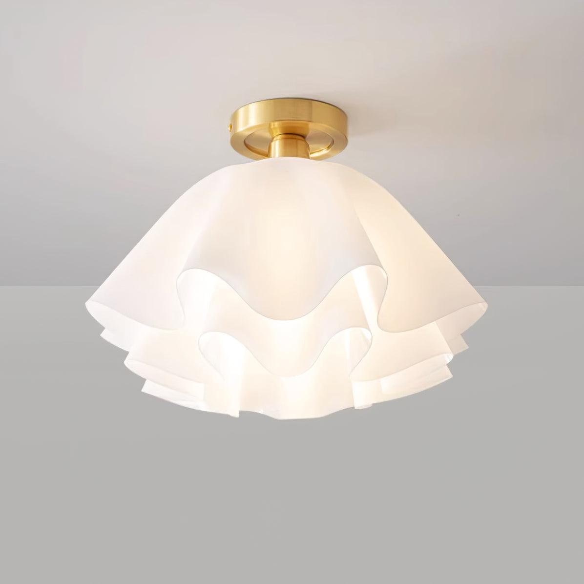 Modern Ceiling Light Fixture | Flush Mount Ceiling Light | LED Ceiling Lights | Contemporary Ceiling Lamp | Elegant Home Lighting - Zardee-2