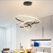 Modern Ceiling Light Fixture | Adjustable LED Ceiling Lights | Stylish Ring Lamp | Dimmable Light Fixture | Minimalist Home Lighting - Zardee-1