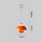 Variant image for Nordic Pendant Light | Modern Kitchen Pendant Lighting | Glass Hanging Lights | Energy-Efficient Fixture | Scandinavian Design Lamp - Zardee-4