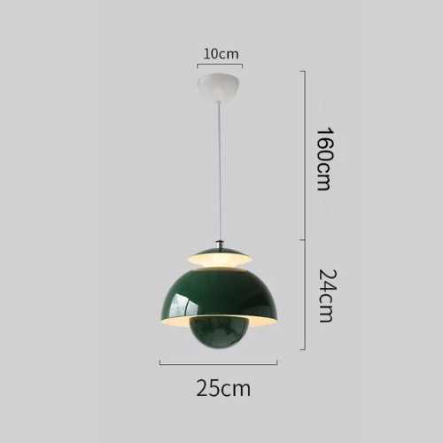 Variant image for Nordic Pendant Light | Modern Kitchen Pendant Lighting | Glass Hanging Lights | Energy-Efficient Fixture | Scandinavian Design Lamp - Zardee-3