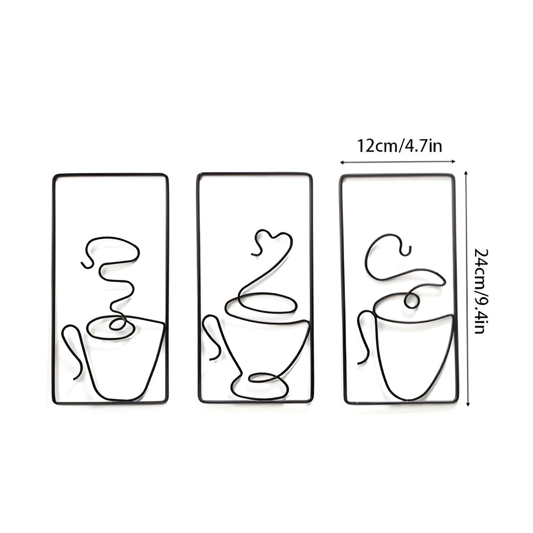 Metal Mountain Wall Art