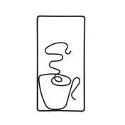 Metal Mountain Wall Art