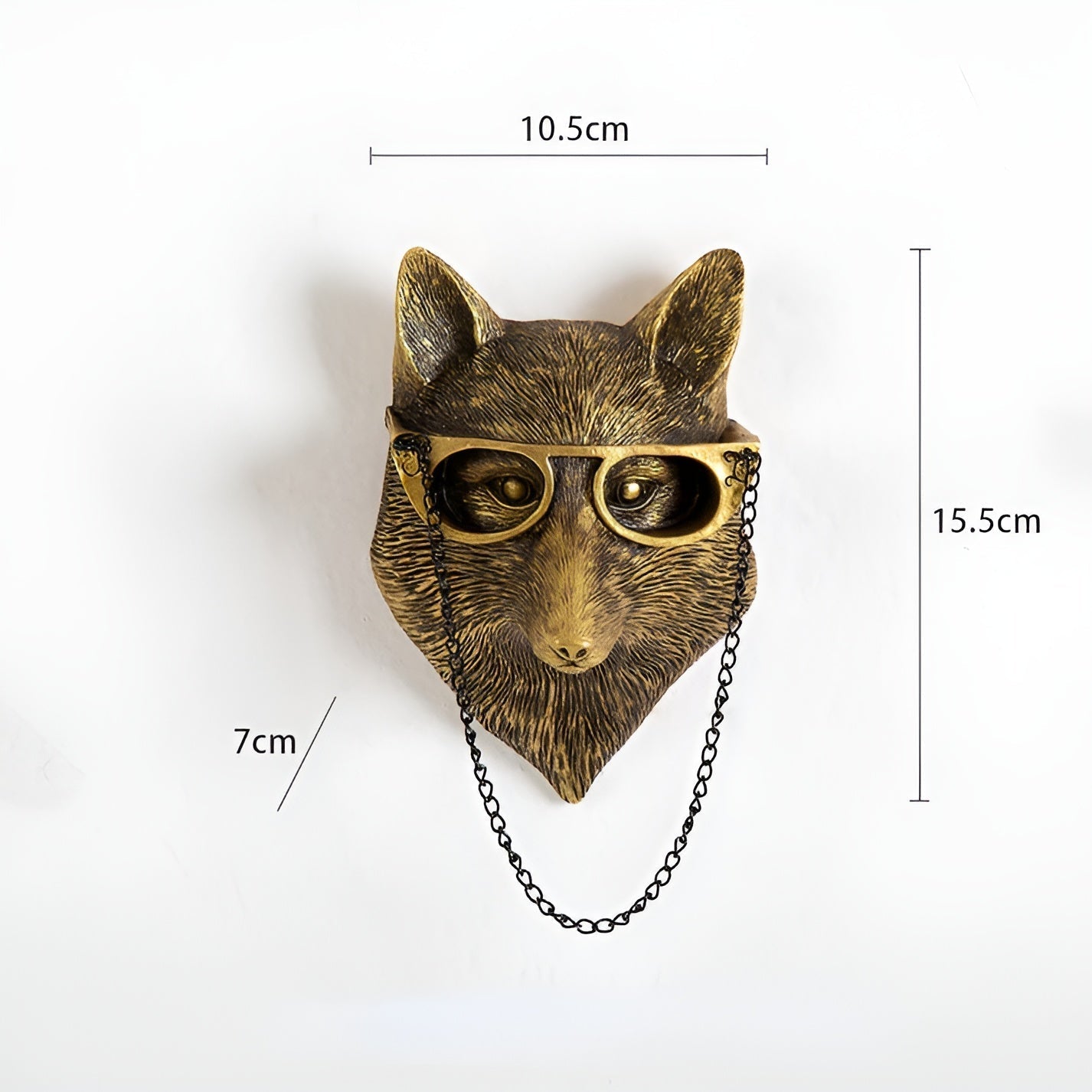 Metalowy Hak na Ścianę w Kształcie Zwierzęcia