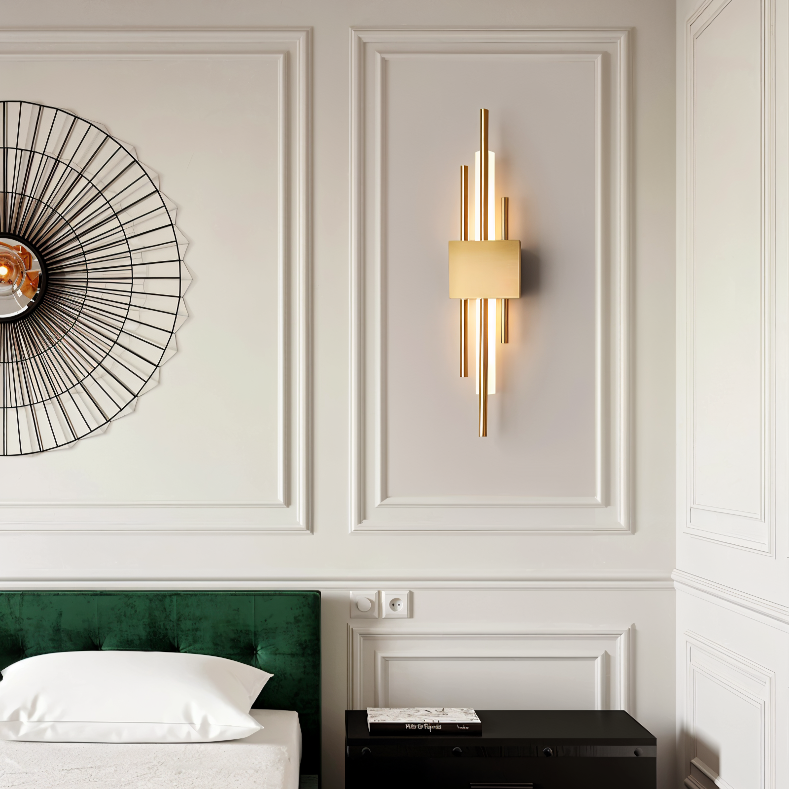 Nowoczesna Liniowa Lampa Ścienna