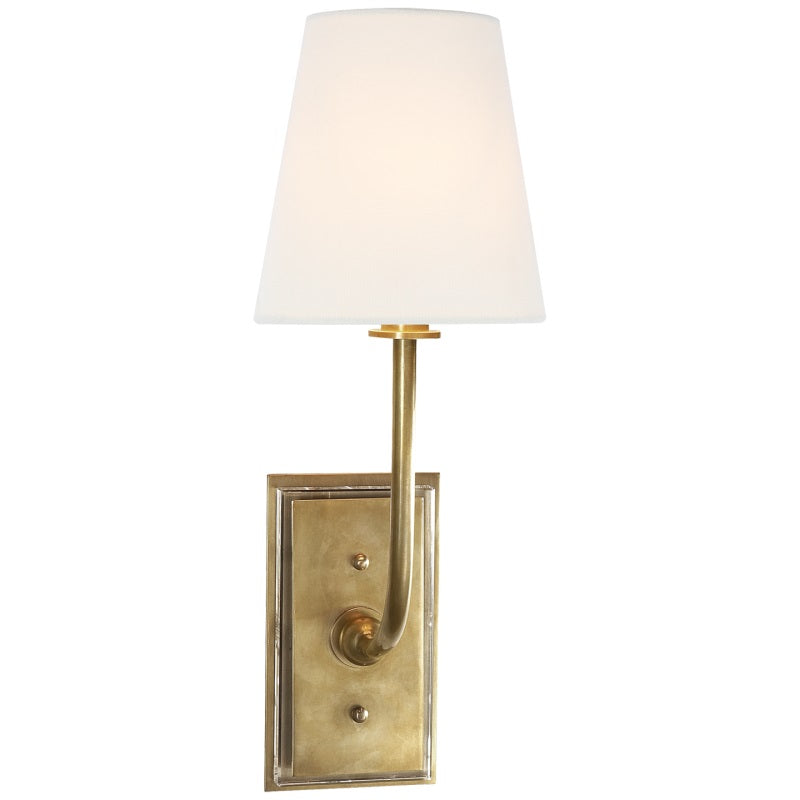 Hulton Wall Sconce Modern | Dimmable LED Wall Lamp | Nordic Style Indoor Light | Elegant Wall Fixture | Brass Crystal Sconces - Zardee 1