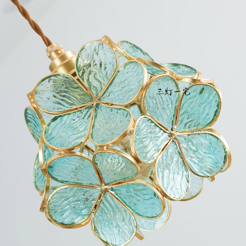 Modern Flower Hanging Lamp | Elegant Pendant Light | Diffuse Light Fixture | Contemporary Hanging Lights | Tranquil Home Decor - Zardee 3