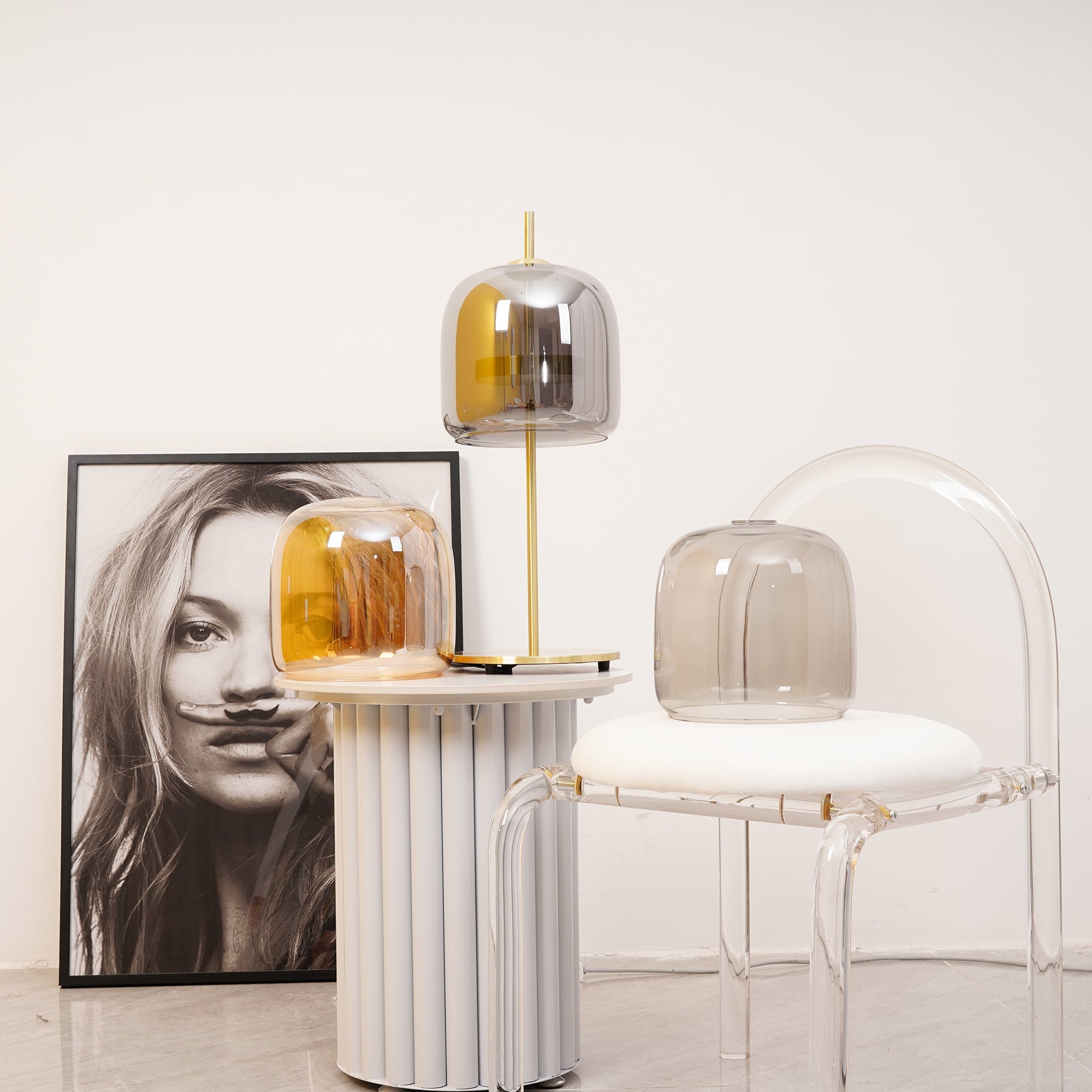 Modern Table Lamp | Stylish Desk Lamp | Elegant Bedside Table Lamps | Unique Bedroom Lamps | Contemporary Living Room Lighting - Zardee 6