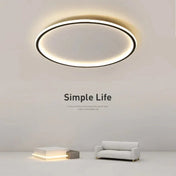 Elegancka Okrągła Lampa Sufitowa