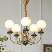 Variant image for Modern Chandelier Light | Elegant Dining Room Chandelier | Gold Chandelier Fixture | Stylish Pendant Light | Adjustable Hanging Light - Zardee-4