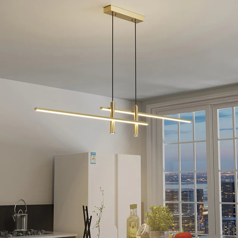 Modern Pendant Light Fixture | Kitchen Island Lighting | Adjustable Pendant Lighting | Contemporary Pendant for Kitchen | Geometric Ceiling Light - Zardee-4
