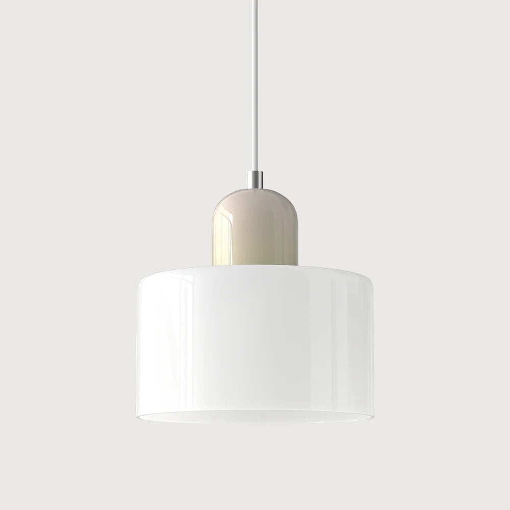Modern Cylinder Chandelier | Minimalist Pendant Light | Dimmable Chandelier Light | Contemporary Ceiling Fixture | Elegant Home Lighting - Zardee 39