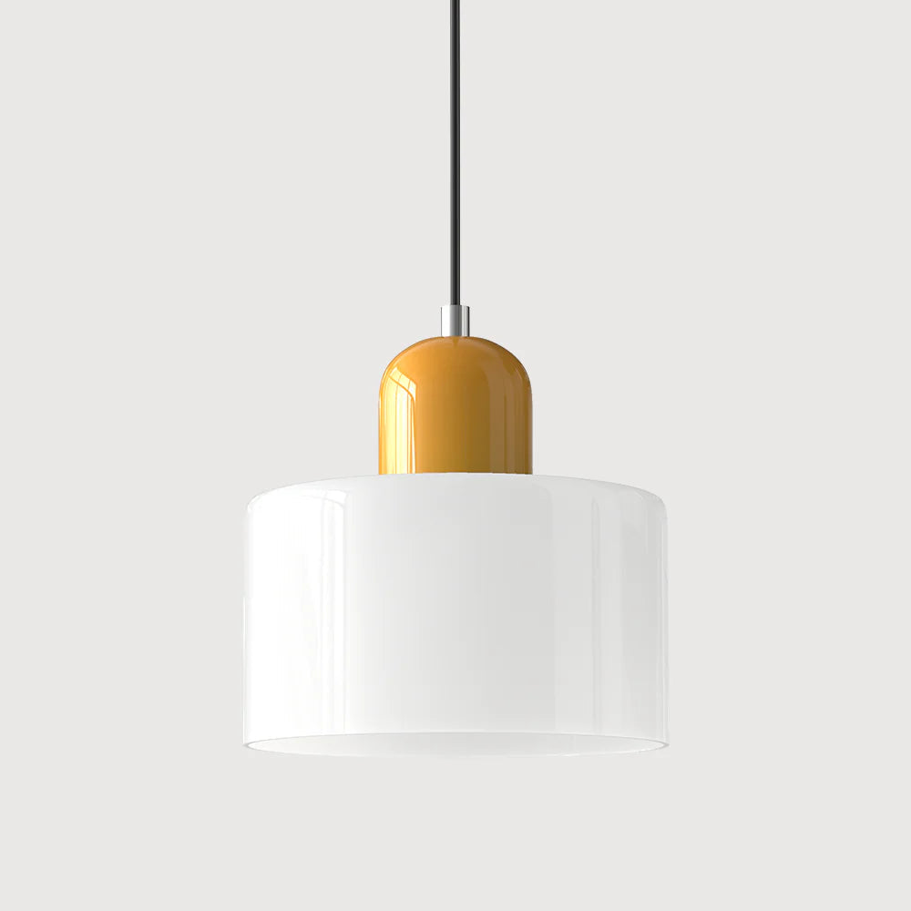 Modern Cylinder Chandelier | Minimalist Pendant Light | Dimmable Chandelier Light | Contemporary Ceiling Fixture | Elegant Home Lighting - Zardee 7