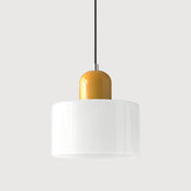 Modern Cylinder Chandelier | Minimalist Pendant Light | Dimmable Chandelier Light | Contemporary Ceiling Fixture | Elegant Home Lighting - Zardee 7
