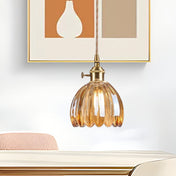 Modern Pendant Light | Glass Pendant Lights | Kitchen Pendant Lighting | Elegant Hanging Lights | Retro Fixture - Zardee 4