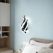 Modern Spiral Wall Light | Dimmable Wall Lamp | Creative LED Sconce | Sleek Wall Fixture | Cozy Bedroom Lighting - Zardee 2