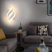 Modern Spiral Wall Light | Dimmable Wall Lamp | Creative LED Sconce | Sleek Wall Fixture | Cozy Bedroom Lighting - Zardee 4