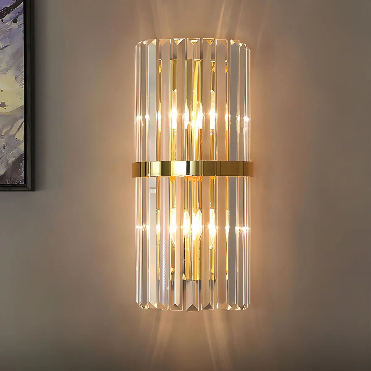 Modern Wall Light Fixture | Elegant Wall Sconces | Stainless Steel Wall Lamp | Bathroom Wall Lights | Easy to Install Sconce - Zardee 2