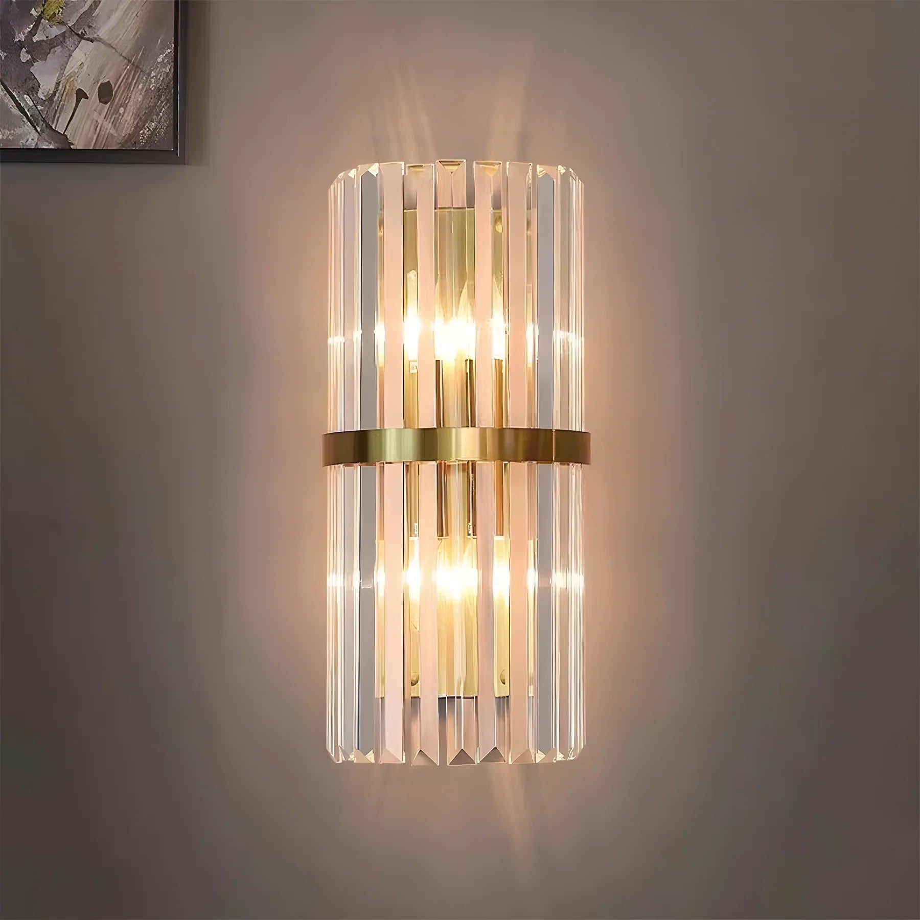 Modern Wall Light Fixture | Elegant Wall Sconces | Stainless Steel Wall Lamp | Bathroom Wall Lights | Easy to Install Sconce - Zardee 3