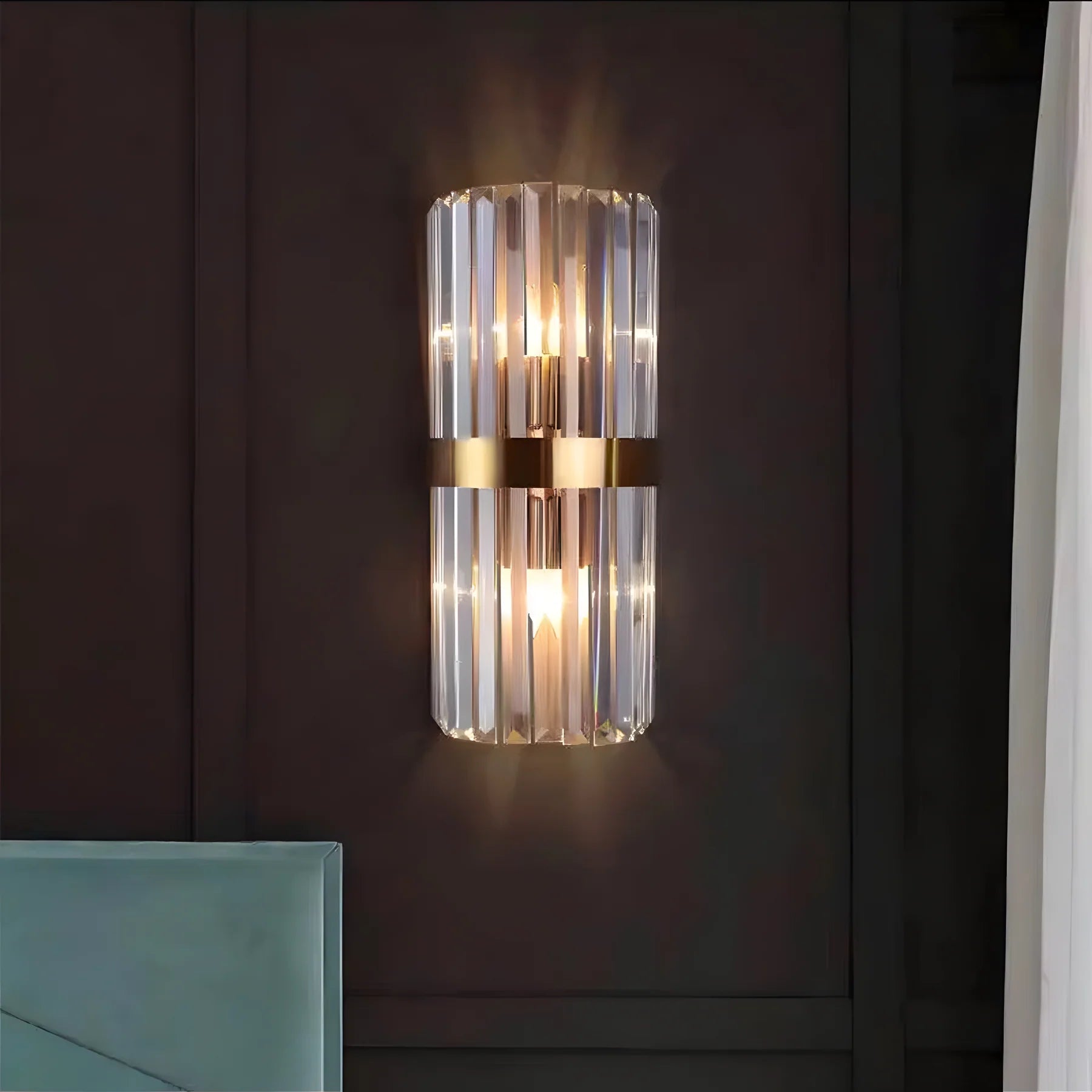 Modern Wall Light Fixture | Elegant Wall Sconces | Stainless Steel Wall Lamp | Bathroom Wall Lights | Easy to Install Sconce - Zardee 5