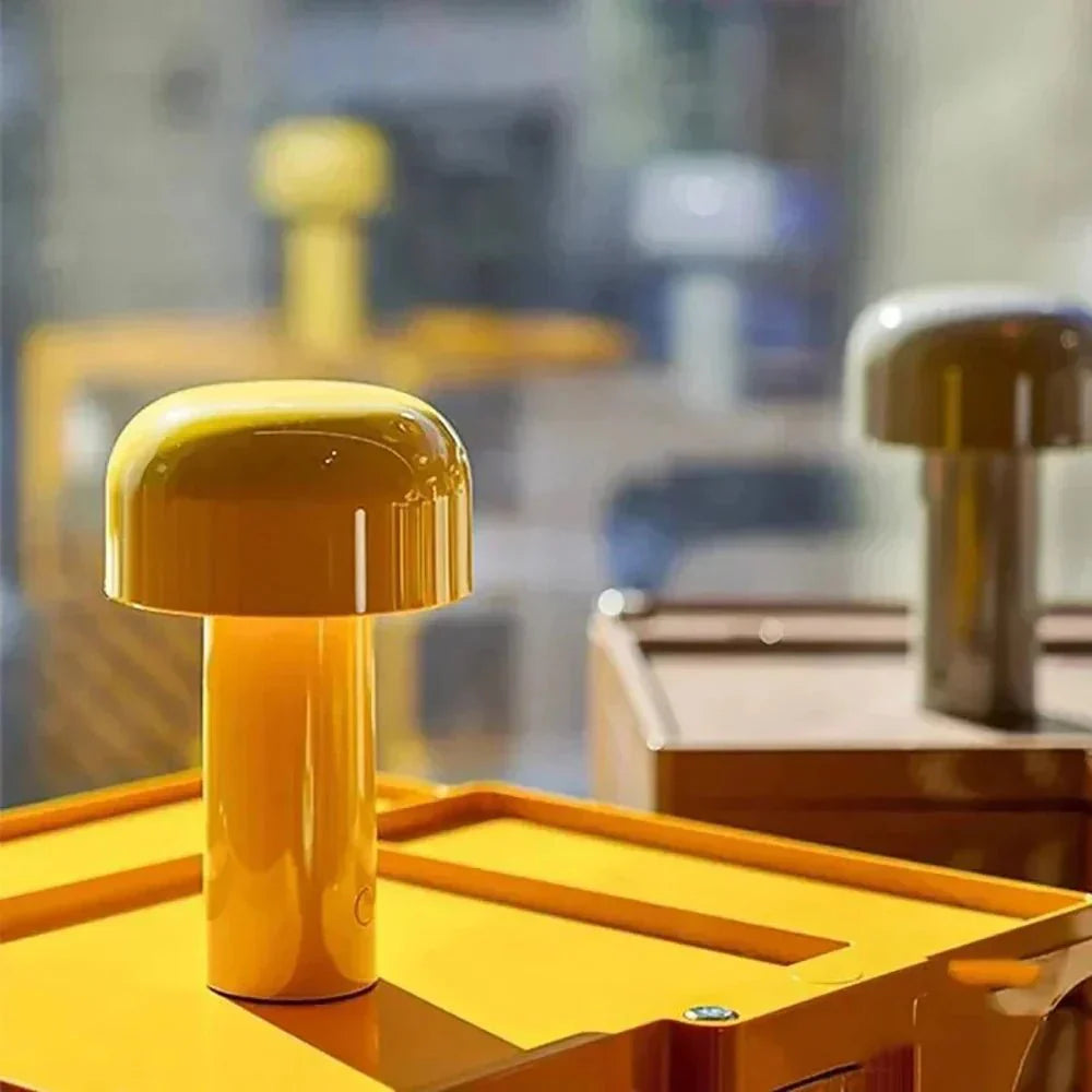 Wireless Rechargeable Table Lamp | Cordless Bedside Lamp | Portable LED Light | Cozy Atmosphere Maker | Modern Desk Lamp - Zardee 3