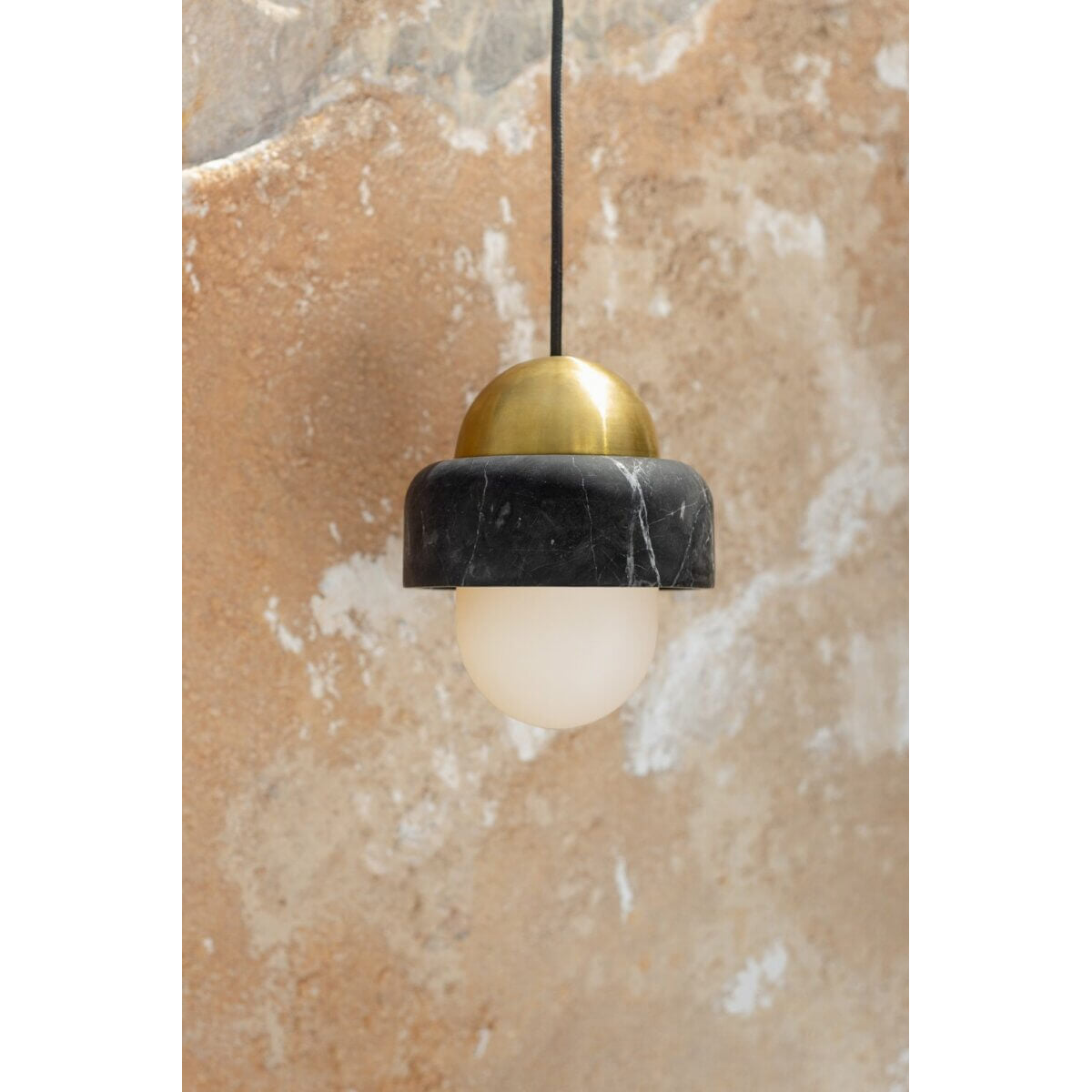 Modern Glass Pendant Lighting | Dimmable Kitchen Pendant Lamp | Elegant Hanging Lights Fixture | Brass and Glass Ceiling Light | Indoor Decorative Pendant - Zardee 3