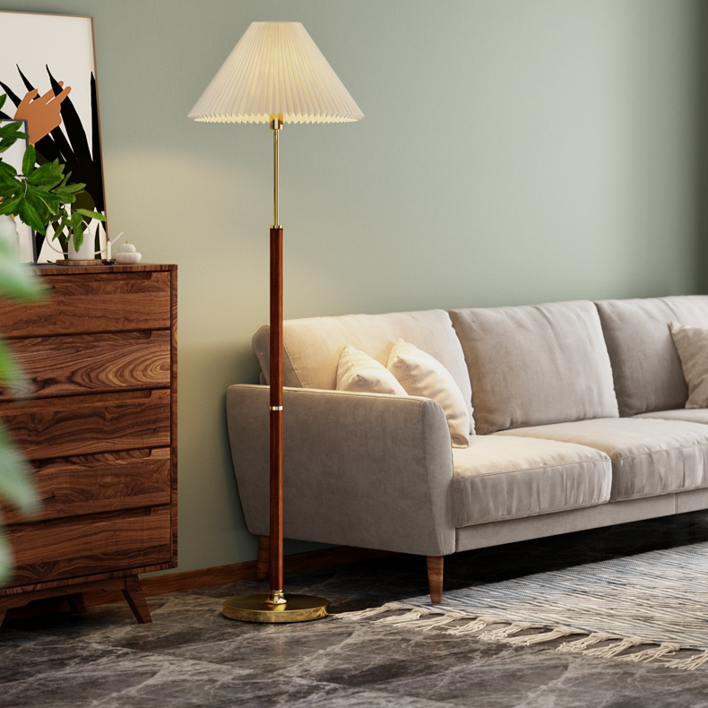 Modern Floor Lamp | Standing Lamp for Living Room | Elegant Rice Paper Light | Minimalist Lighting Fixture | Cozy Reading Lamp - Zardee-5