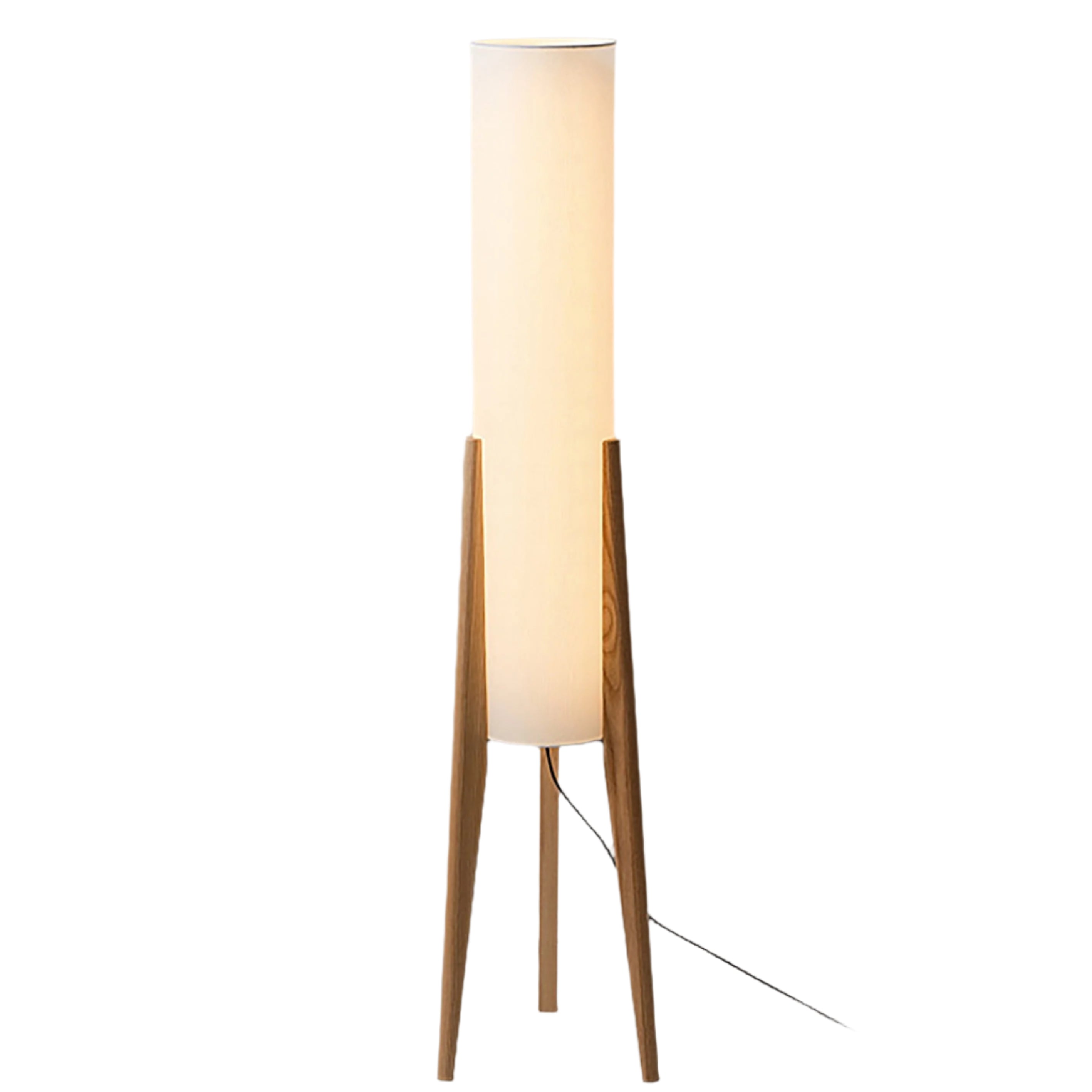 Variant image for Modern Floor Lamp | Stylish Standing Lamp | Floor Lamps for Living Room | Elegant Lighting Fixture | LED Walnut Lamp - Zardee-4