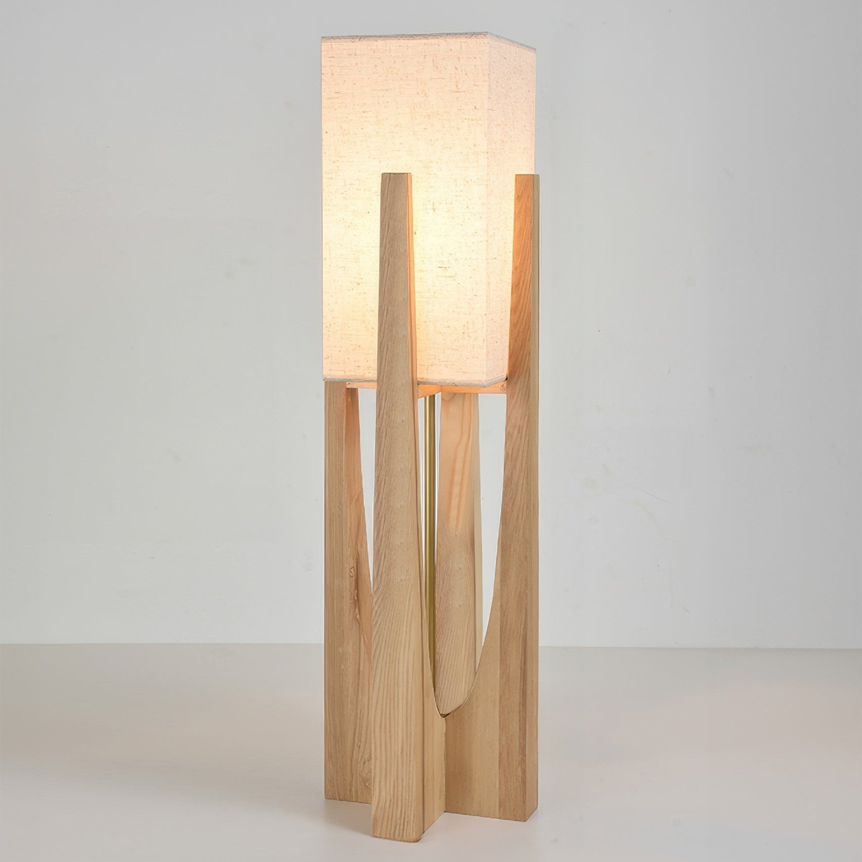 Variant image for Modern Floor Lamp | Adjustable Standing Lamp | Minimalist Floor Lamps for Living Room | Elegant Lighting Fixture | Walnut Wood Lamp - Zardee-8