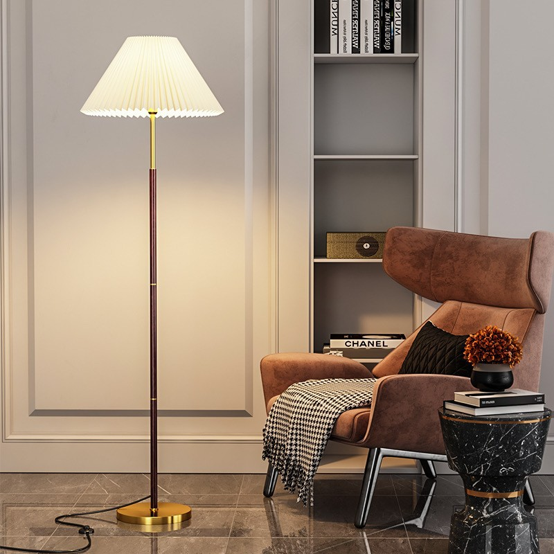 Modern Floor Lamp | Standing Lamp for Living Room | Elegant Rice Paper Light | Minimalist Lighting Fixture | Cozy Reading Lamp - Zardee-6