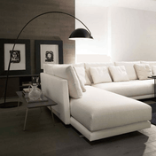 Modern Arc Floor Lamp | Stylish Floor Lamps for Living Room | Adjustable Standing Lamp | Contemporary Lighting Fixture | Scandinavian Design Light - Zardee-6