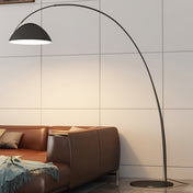 Modern Arc Floor Lamp | Stylish Floor Lamps for Living Room | Adjustable Standing Lamp | Contemporary Lighting Fixture | Scandinavian Design Light - Zardee-5