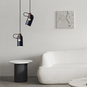 Rotatable Wooden Pendant Light | Nordic Industrial Pendant Lighting | Nautical-Inspired Hanging Light | LED Ceiling Fixture | Unique Home Decor - Zardee 4